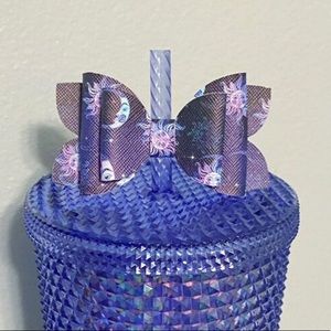 Moon and Sun Bow Straw Topper for tumbler cups